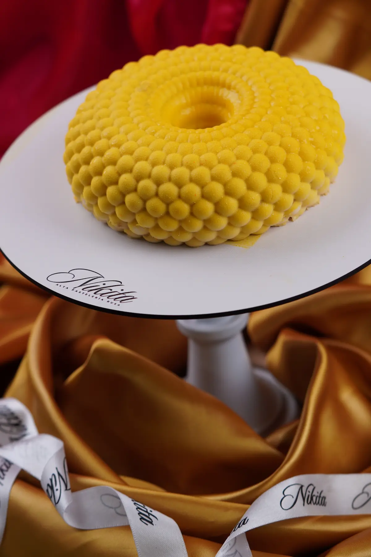 Pastel de corona sin bayas